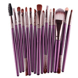 15 Pcs Brush Makeup Kit