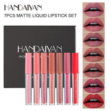 6Colors/Sets Fashion Liquid Lipstick