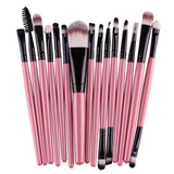 15 Pcs Brush Makeup Kit